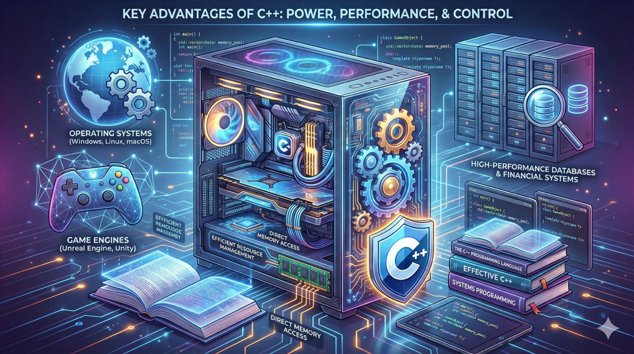 តើ C++ មានអ្វីដែលមានប្រយោជន៍ខ្លាំង?